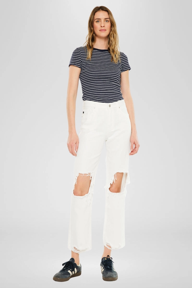 Blakely High Rise Straight Leg Jeans