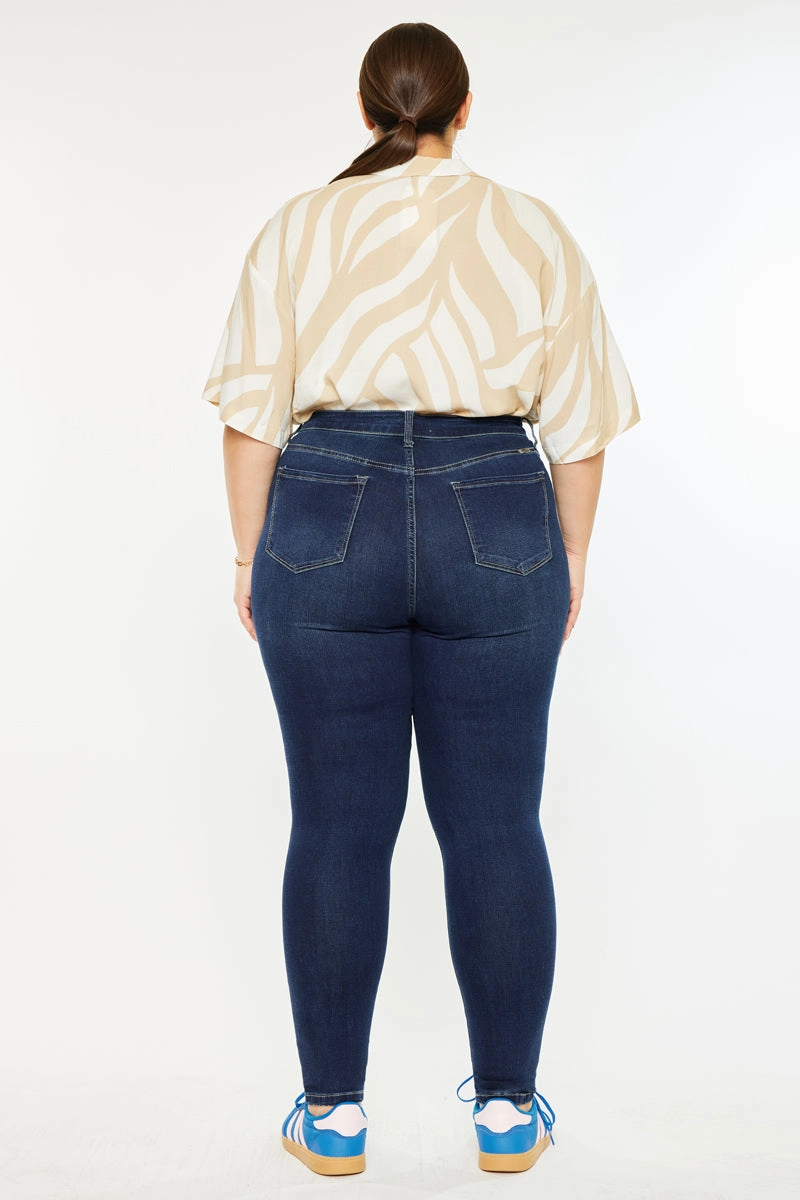 Bluebird Essentials High Rise Super Skinny Jeans (Plus Size)