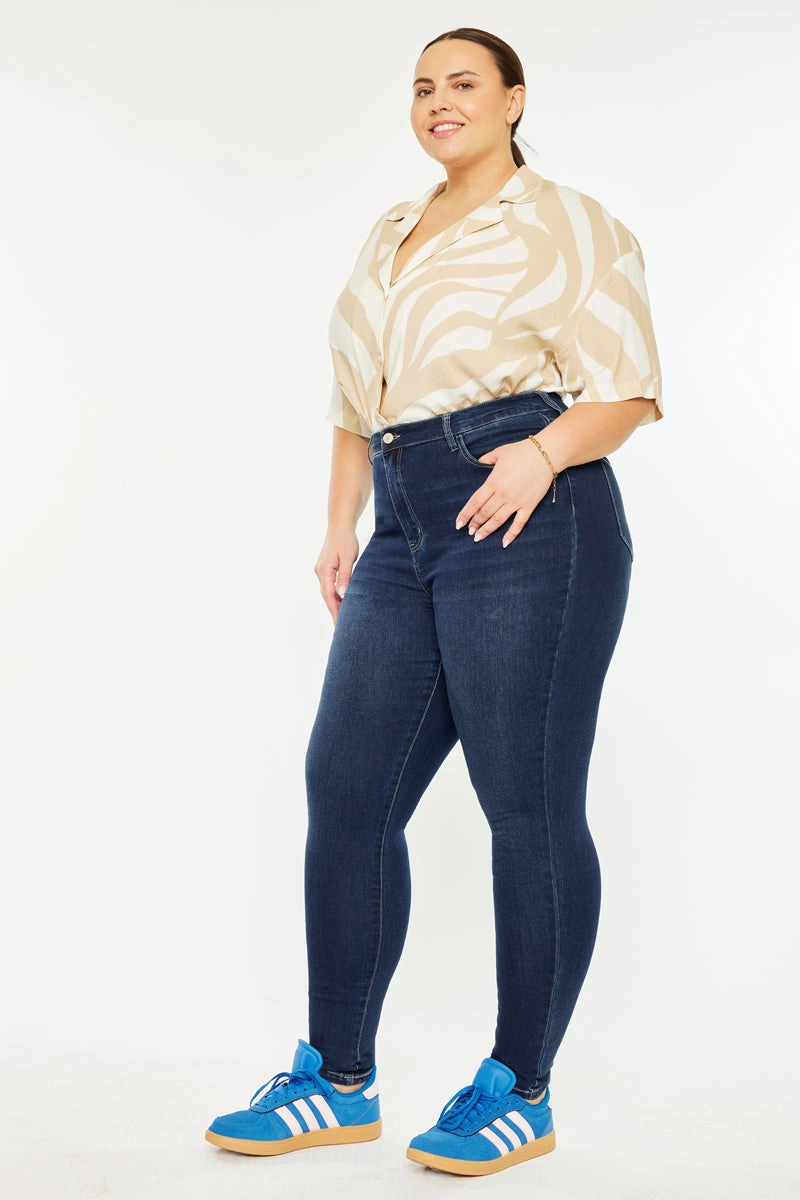 Bluebird Essentials High Rise Super Skinny Jeans (Plus Size)