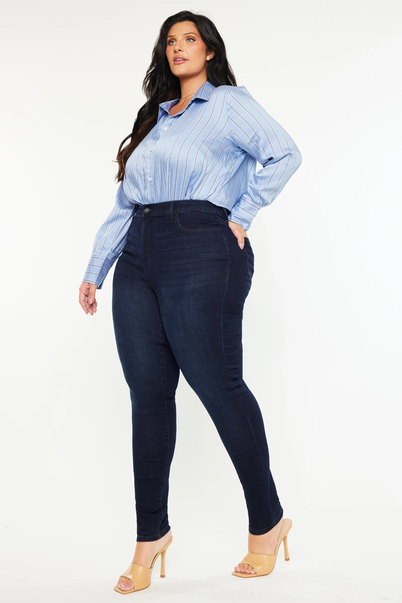 Bluebird Essentials High Rise Super Skinny Jeans (Plus Size)