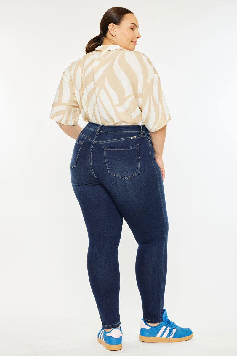 Bluebird Essentials High Rise Super Skinny Jeans (Plus Size)