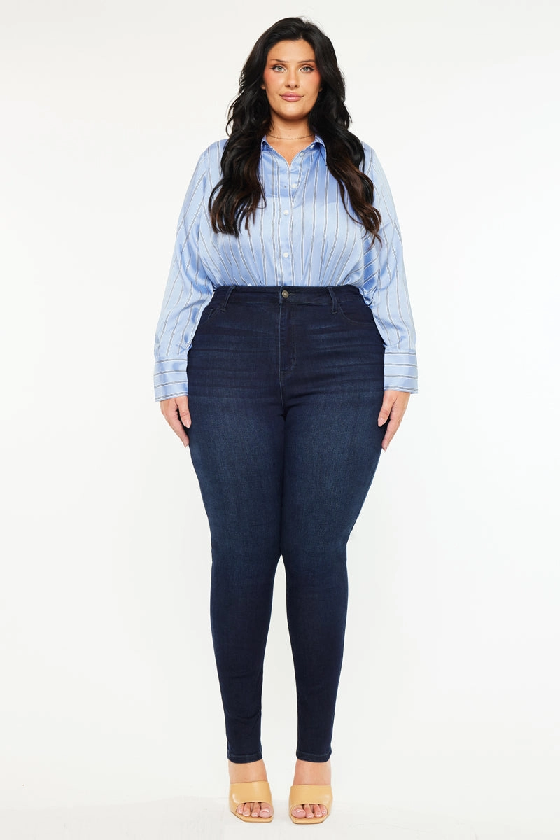 Bluebird Essentials High Rise Super Skinny Jeans (Plus Size)