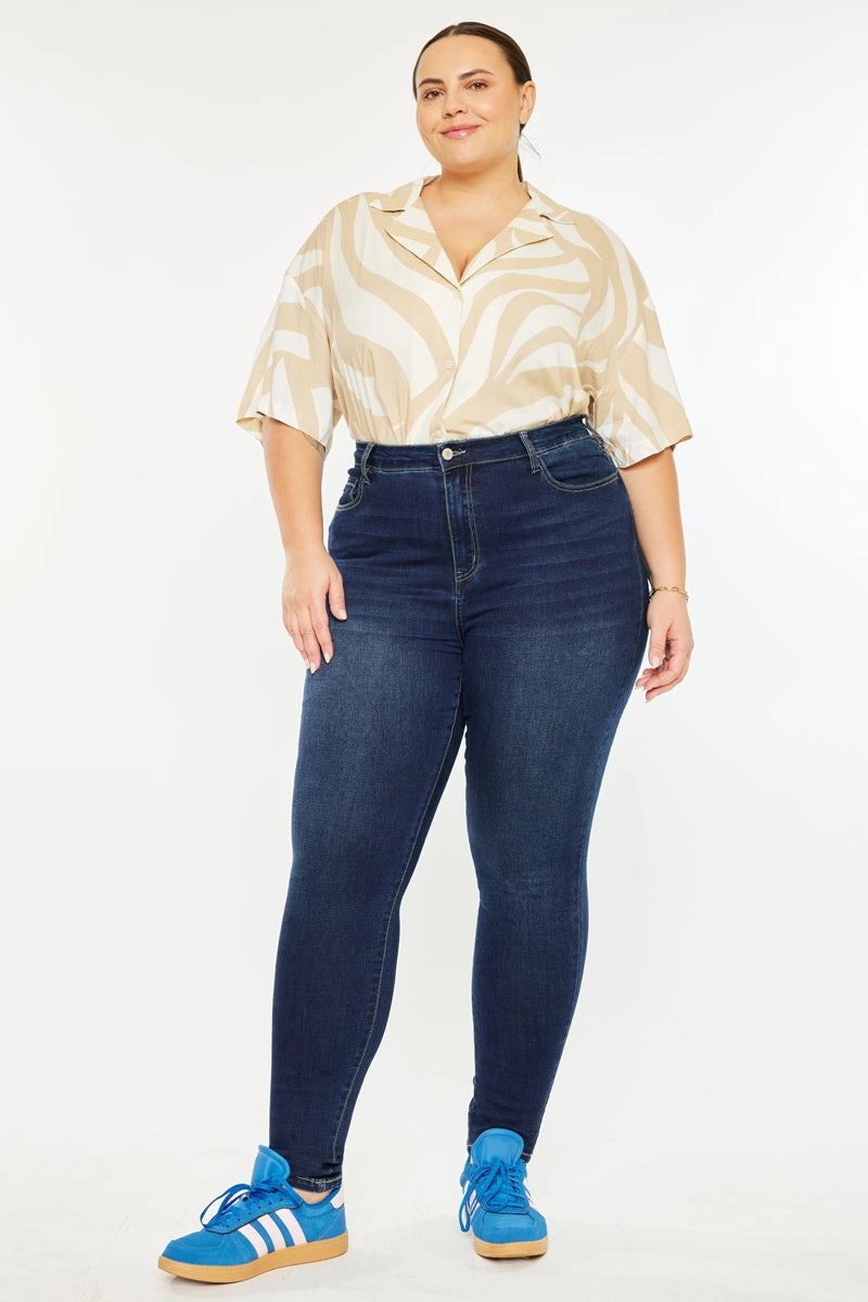 Bluebird Essentials High Rise Super Skinny Jeans (Plus Size)