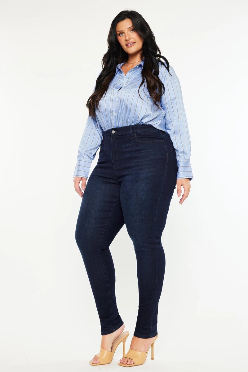 Bluebird Essentials High Rise Super Skinny Jeans (Plus Size)