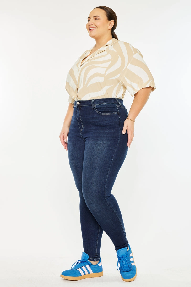 Bluebird Essentials High Rise Super Skinny Jeans (Plus Size)