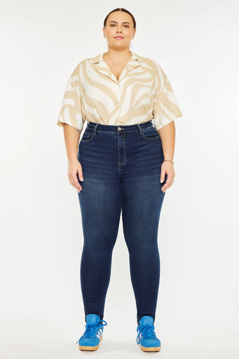 Bluebird Essentials High Rise Super Skinny Jeans (Plus Size)