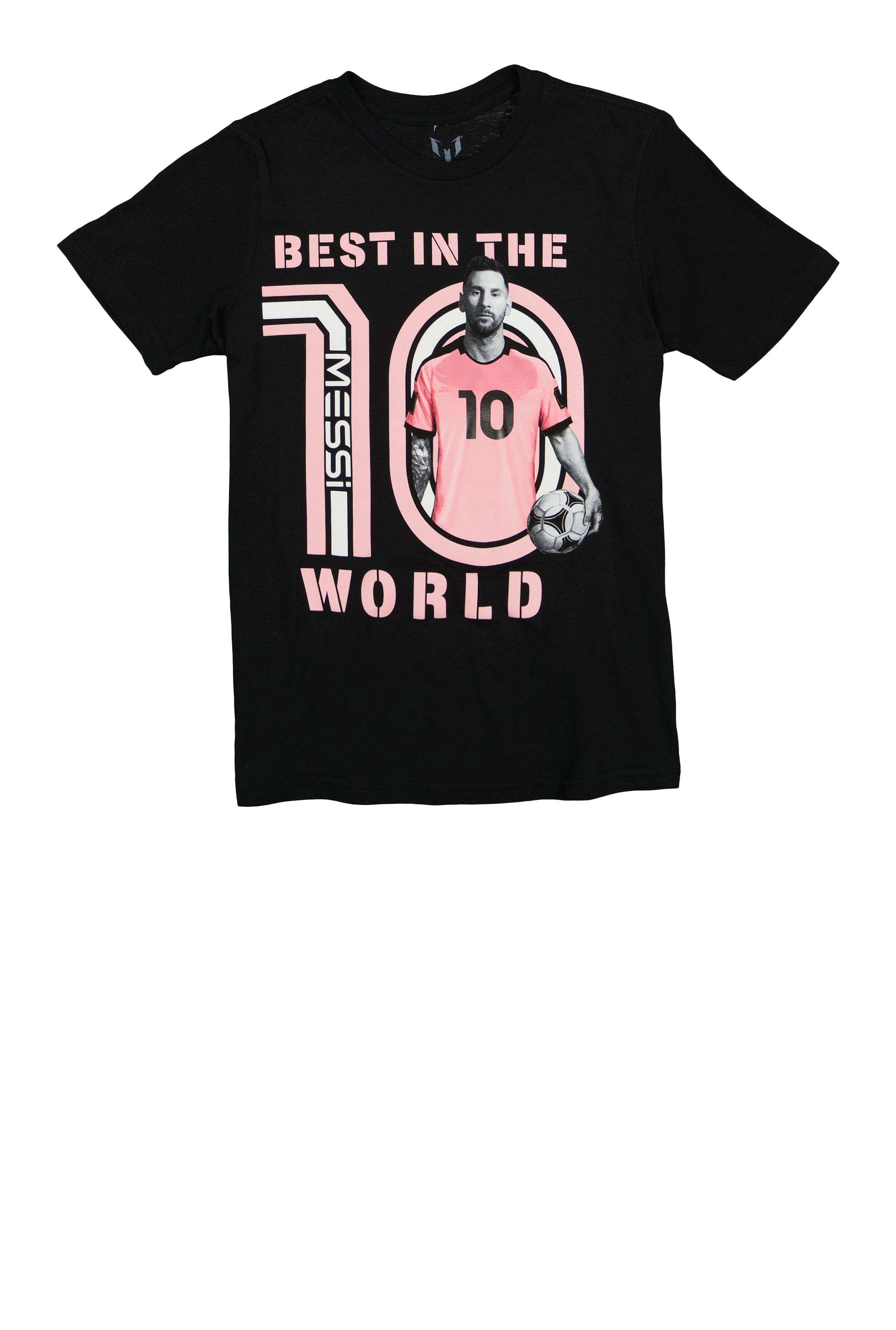 Boys 10 Messi Best In The World Tee