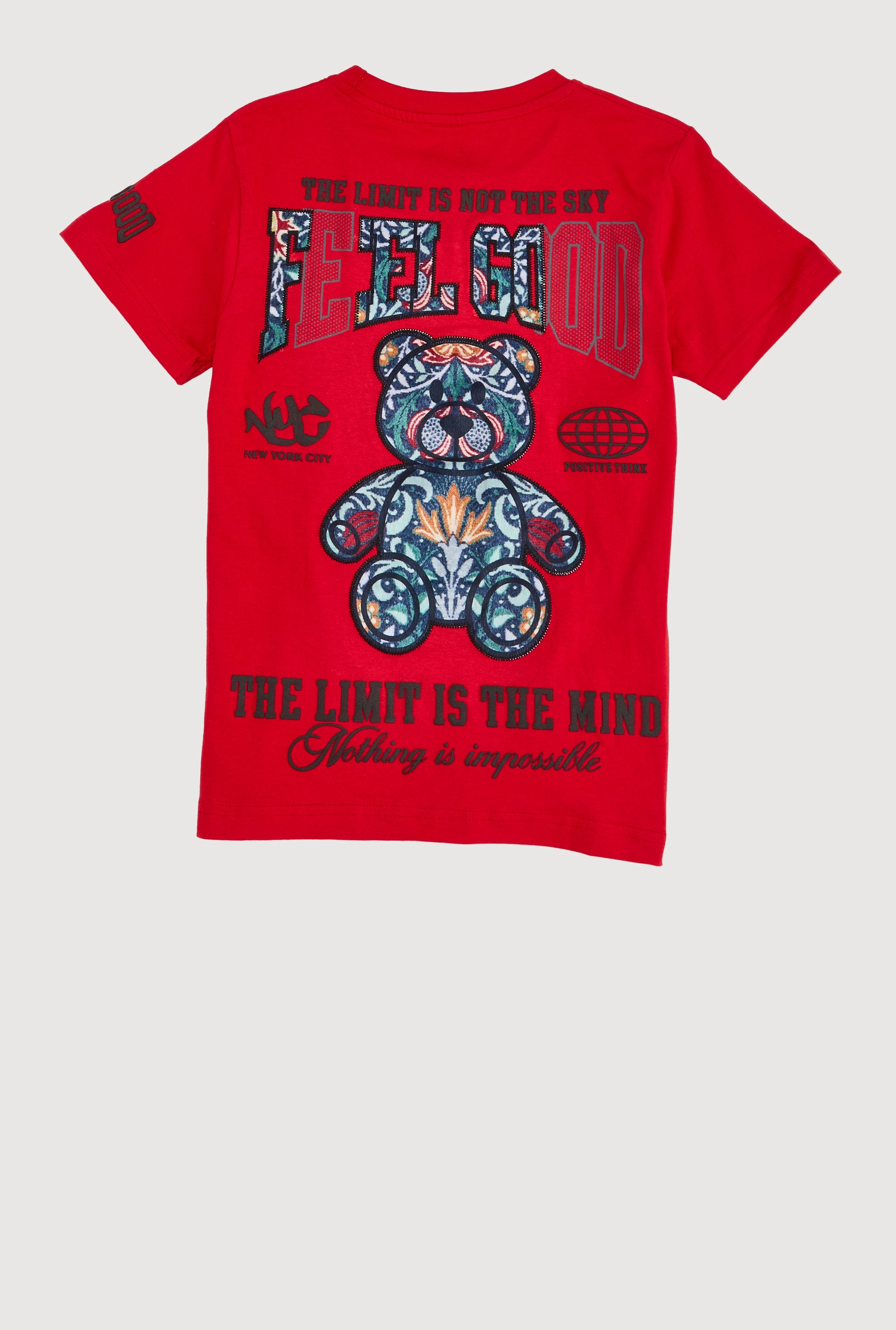 Boys Feel Good Patch Graphic Tee