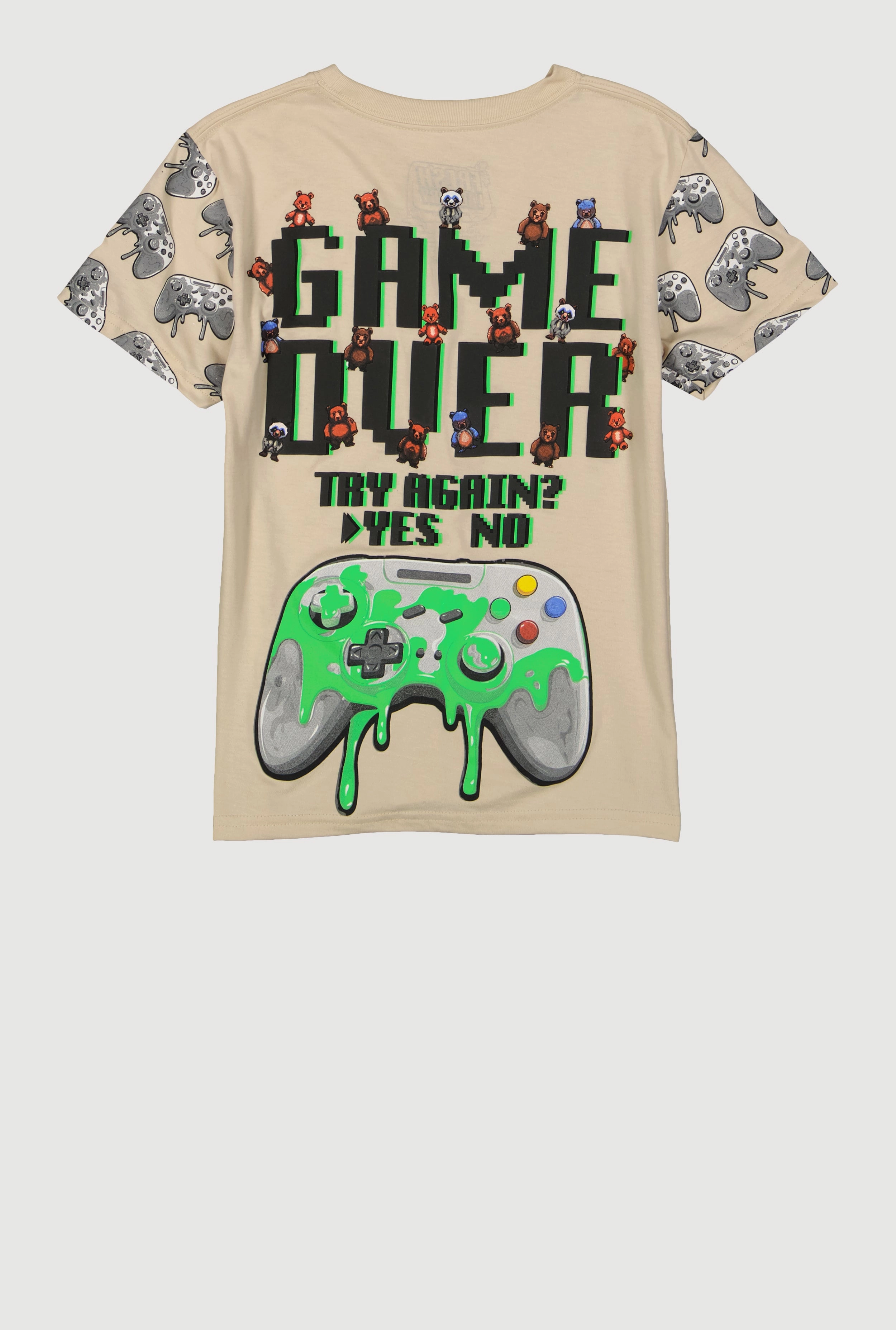 Boys Game Over Try Again Tee