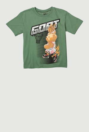 Boys Goat Bear Tee