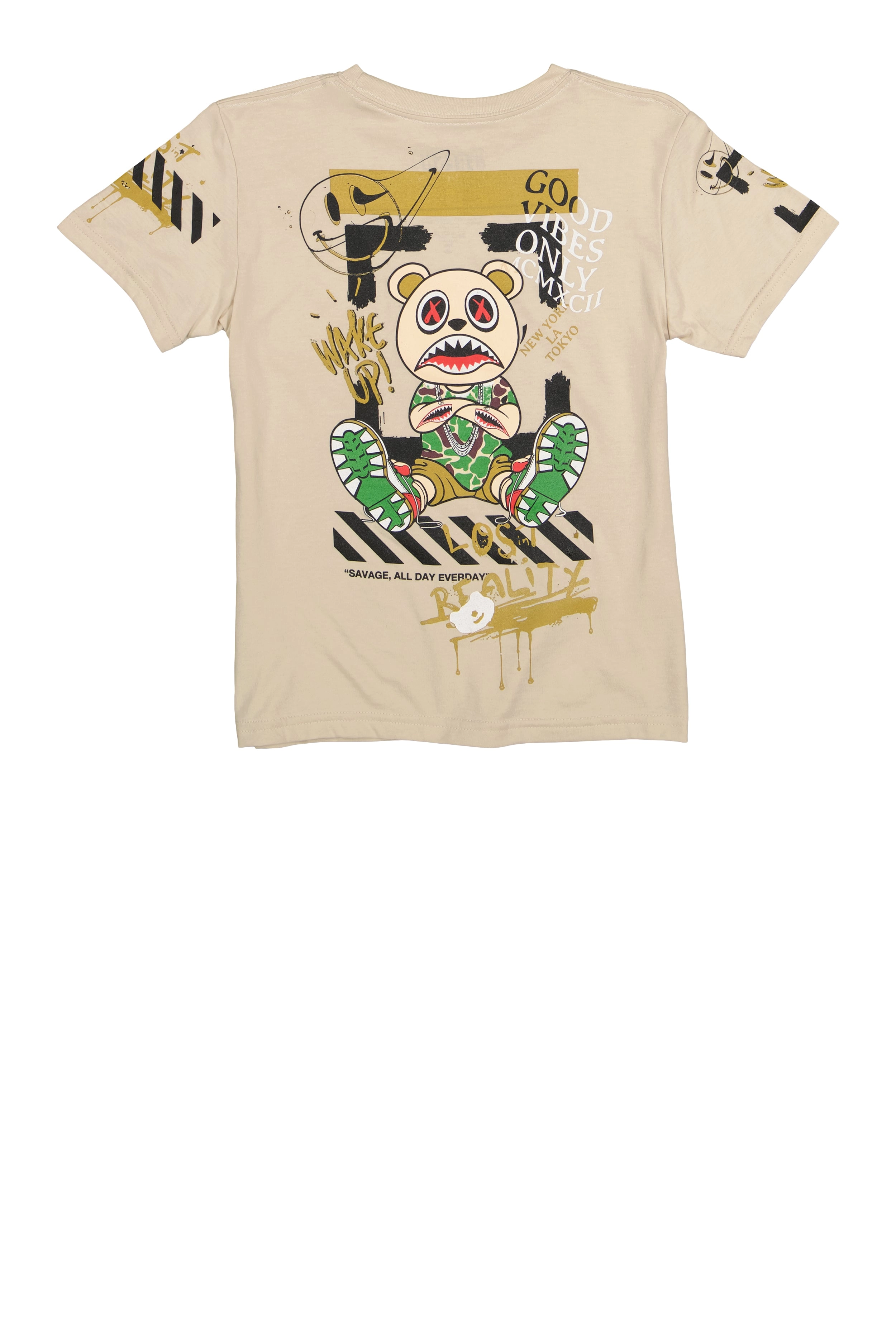 Boys Good Vibes Only Graphic Tee