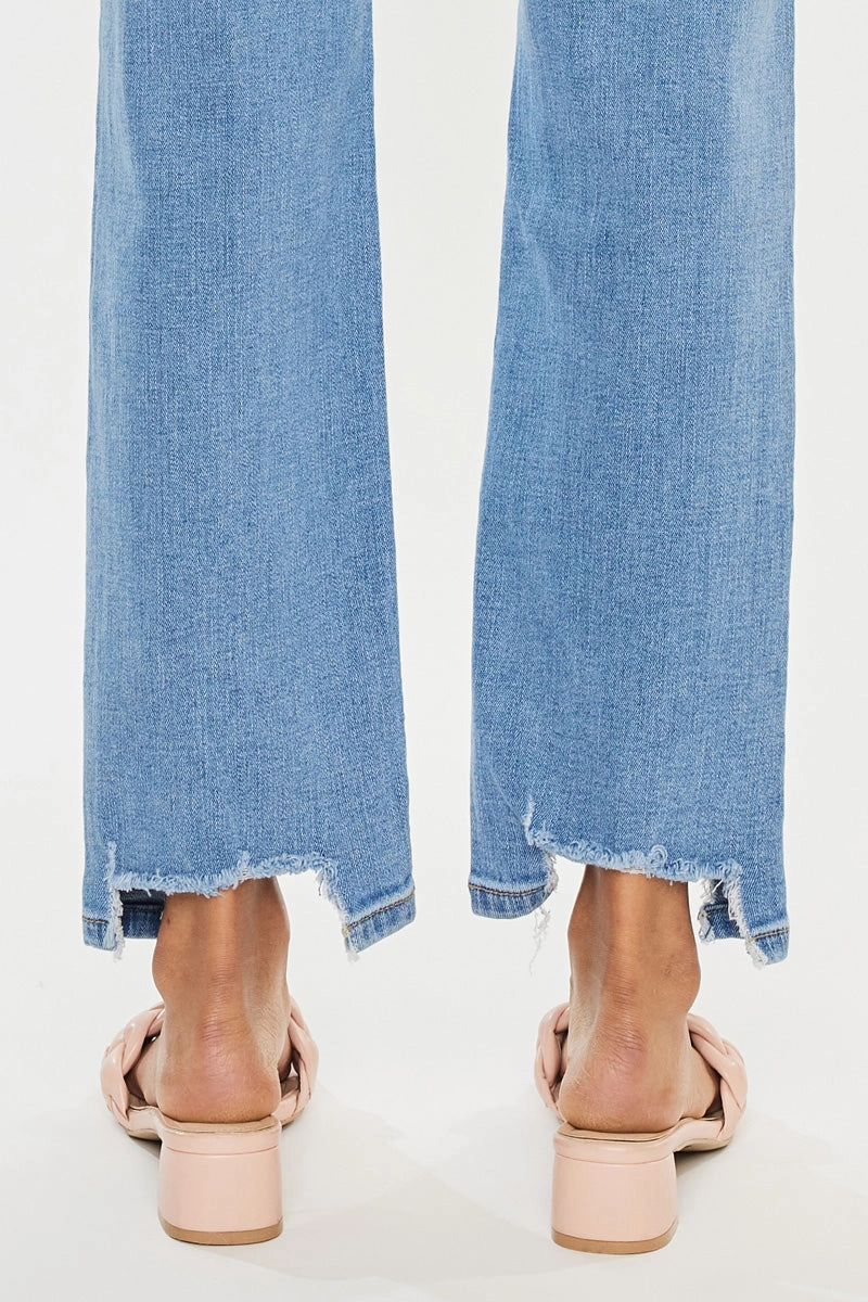 Breanne Essentials High Rise Straight Jeans
