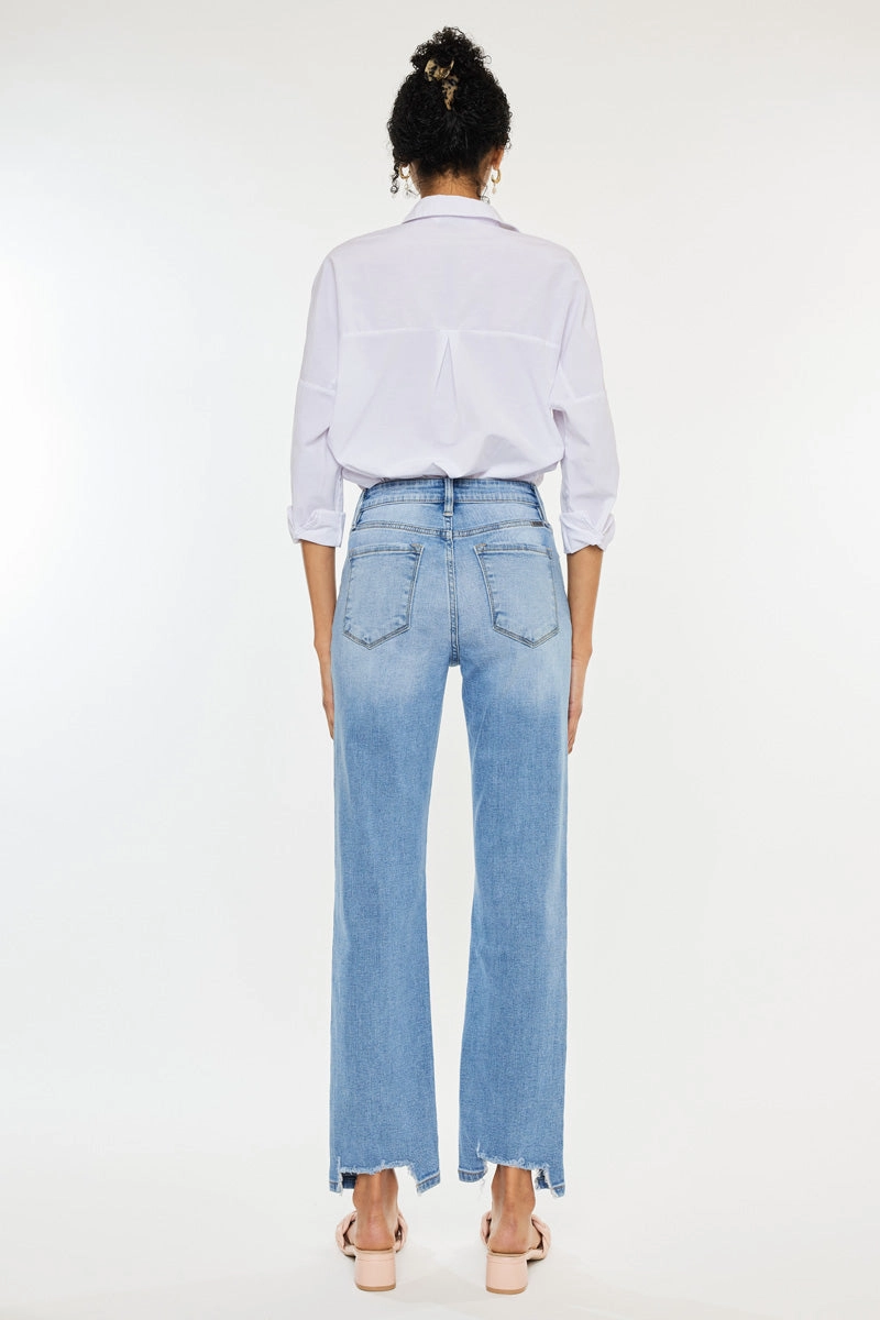 Breanne Essentials High Rise Straight Jeans