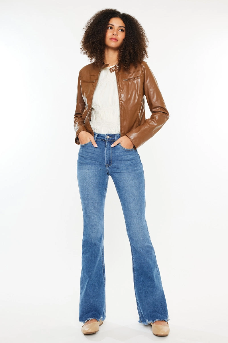 Brenda Essentials High Rise Bootcut Jeans