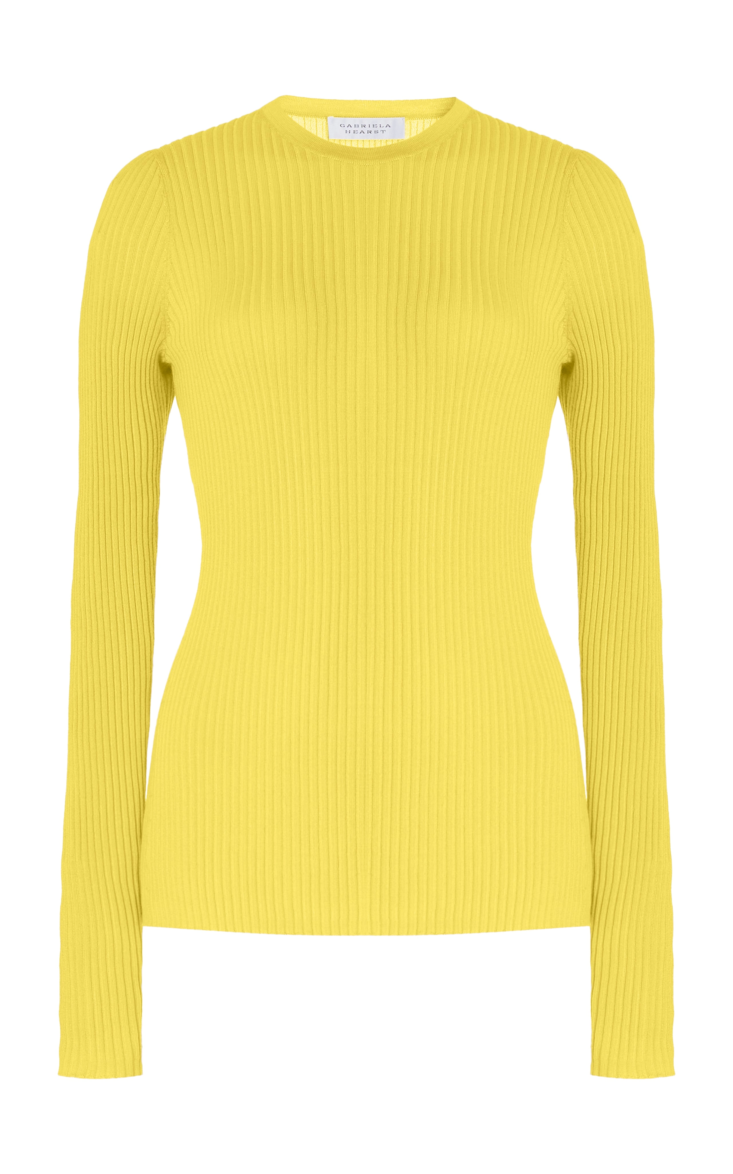 Browning Knit Sweater in Goldenrod Cashmere Silk