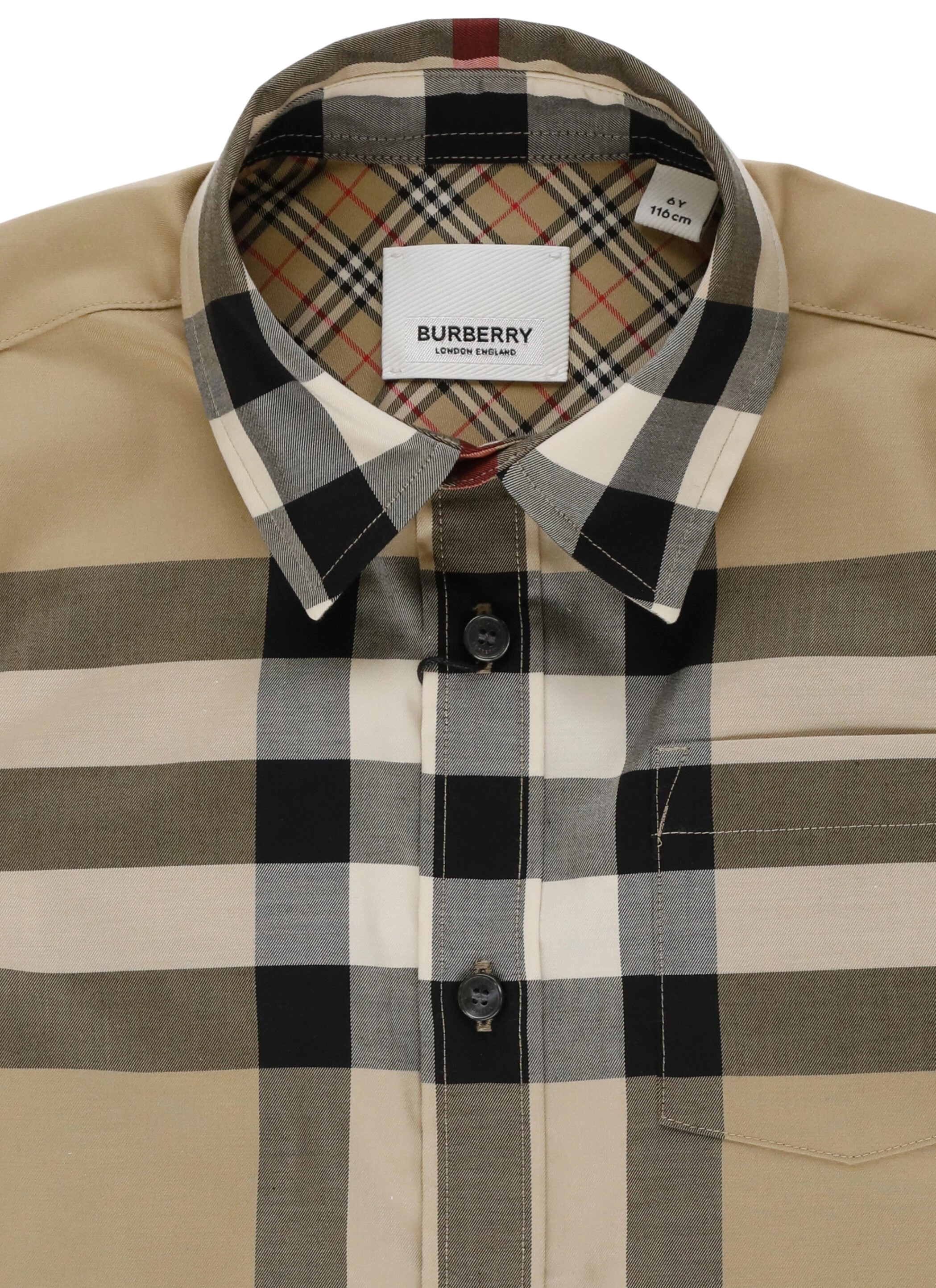 Burberry Kids Vintage Checked Short-Sleeved Shirt