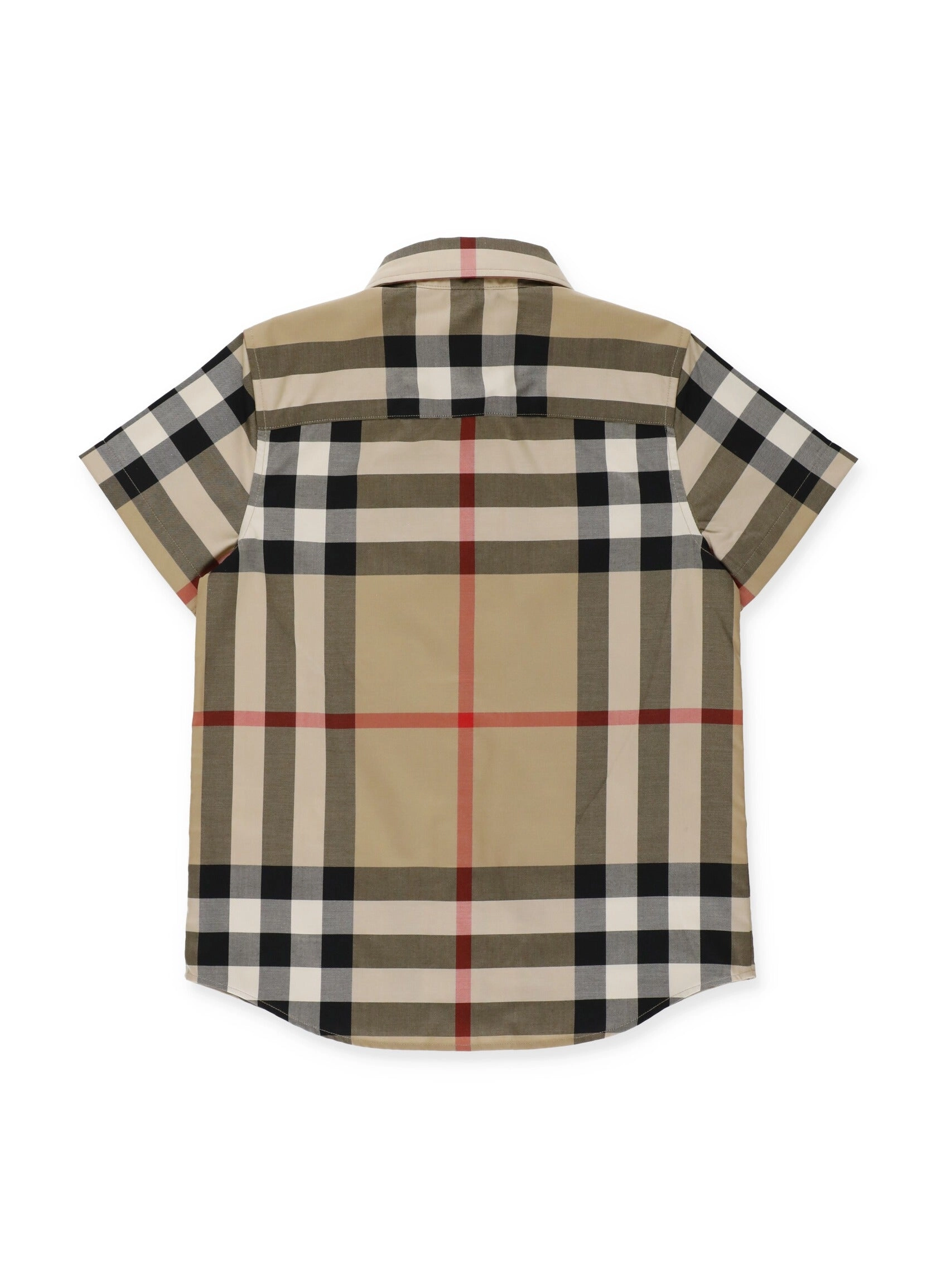 Burberry Kids Vintage Checked Short-Sleeved Shirt