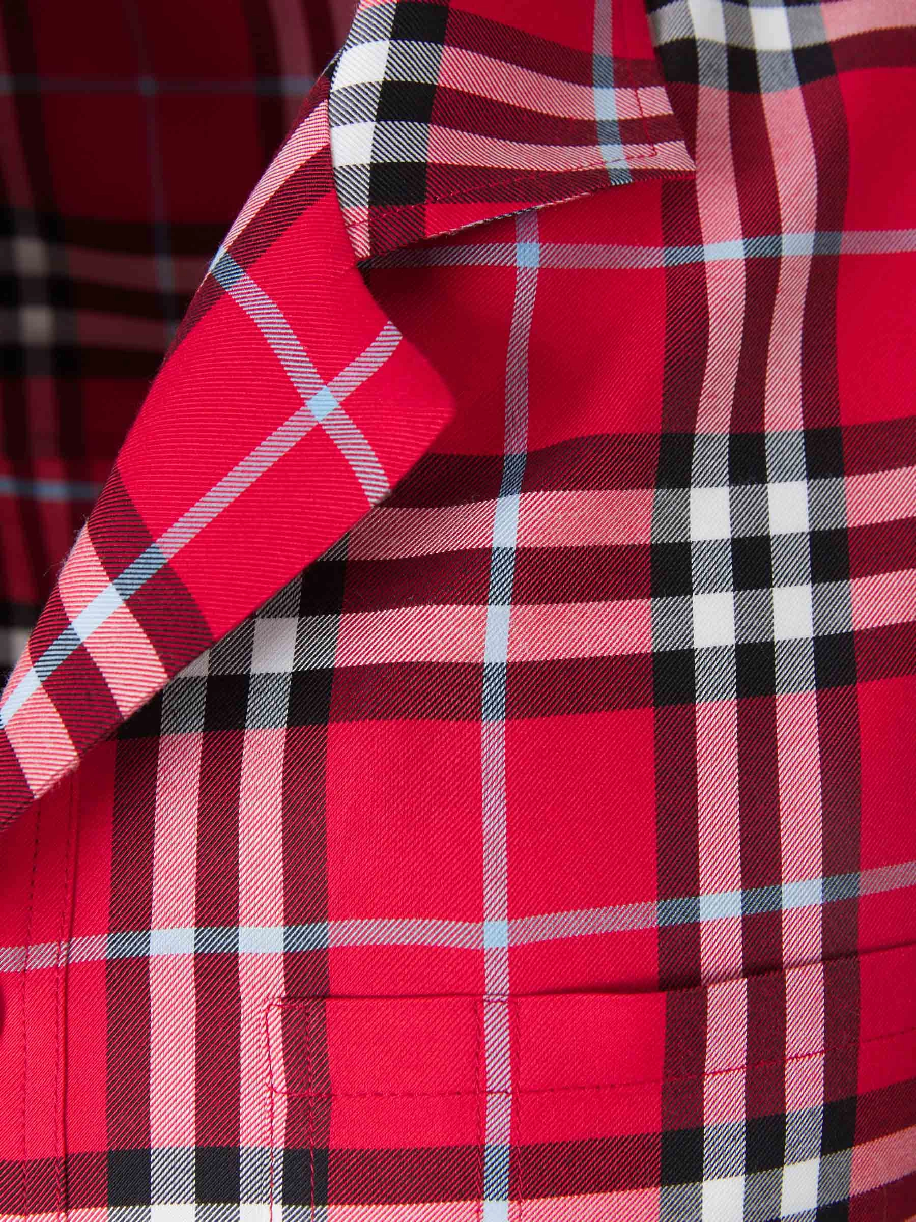 Burberry Short-Sleeved Checked Shirt