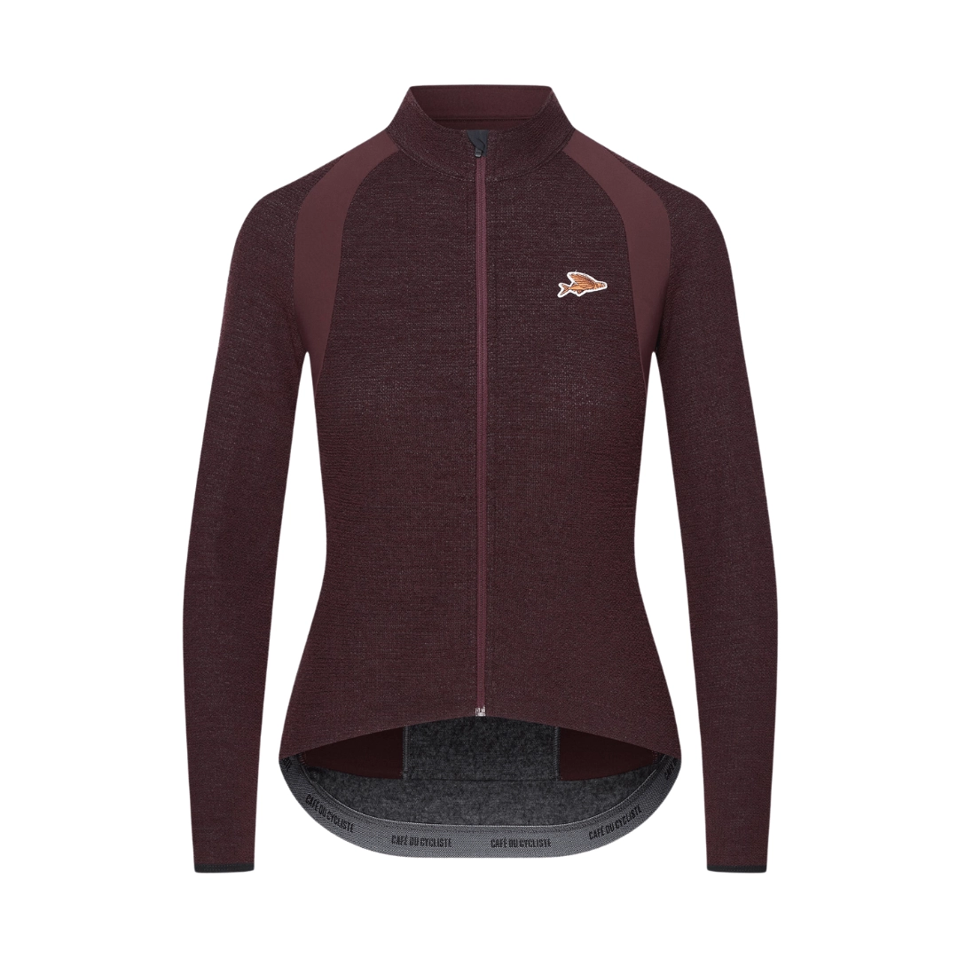 Café du Cycliste Women's Marguerite Jersey Long Sleeve