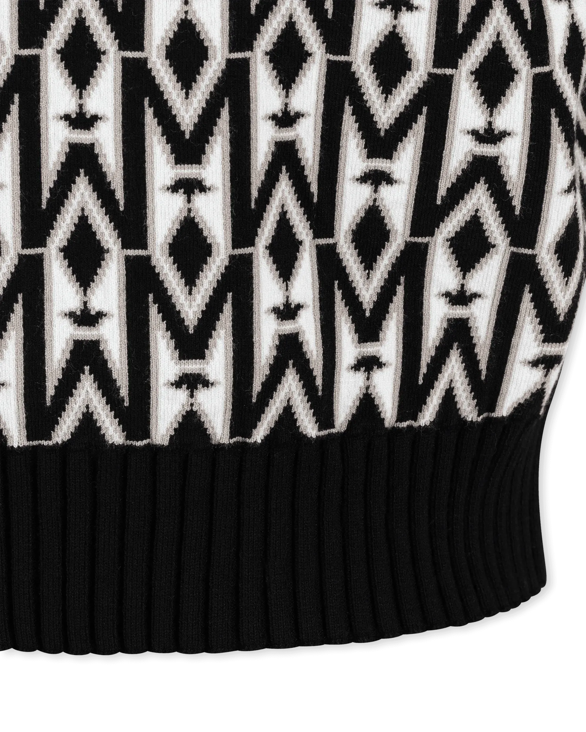 Caia-MG Mock Neck Knit Top