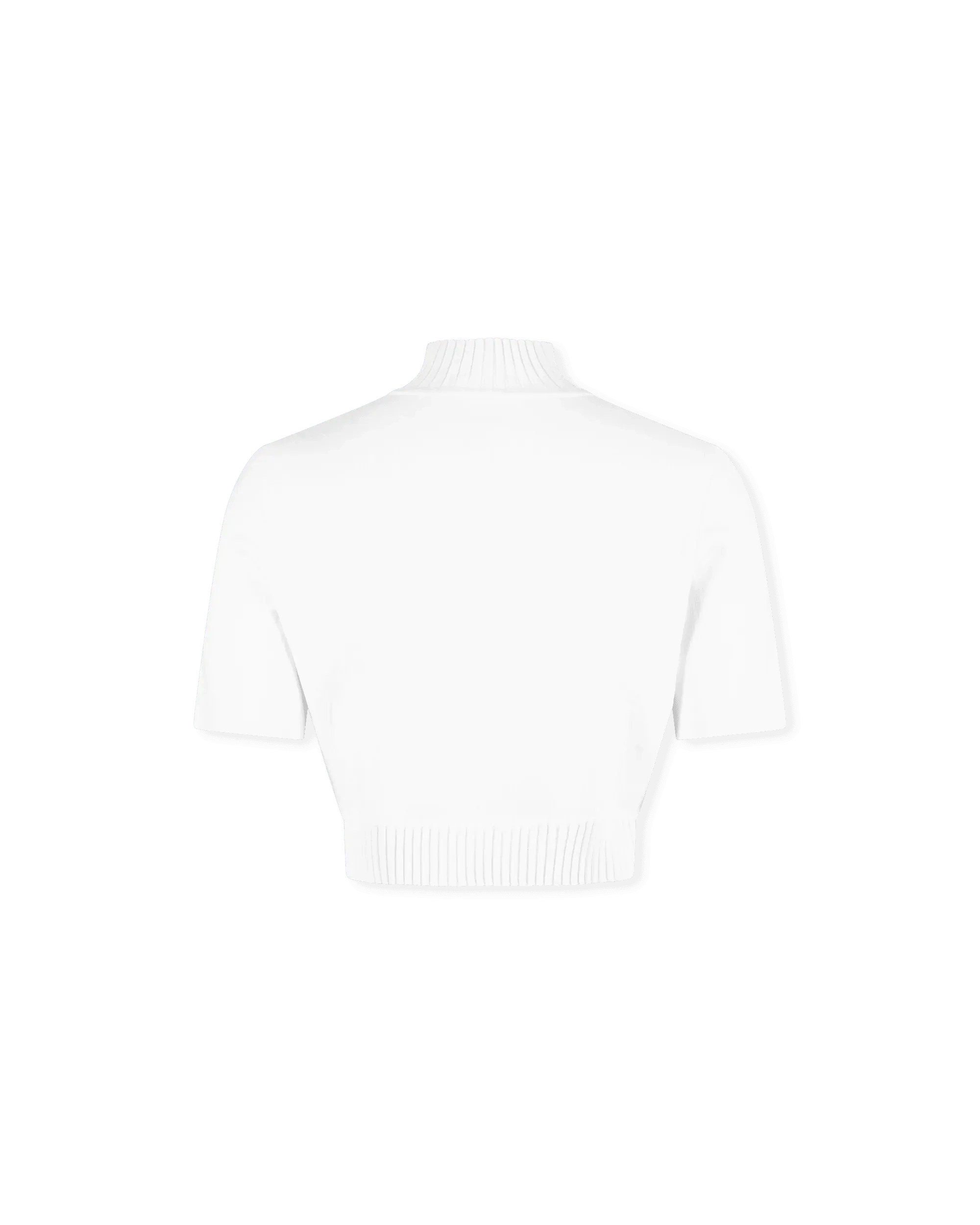 Caia Mock Neck Stretch Viscose Knit Top
