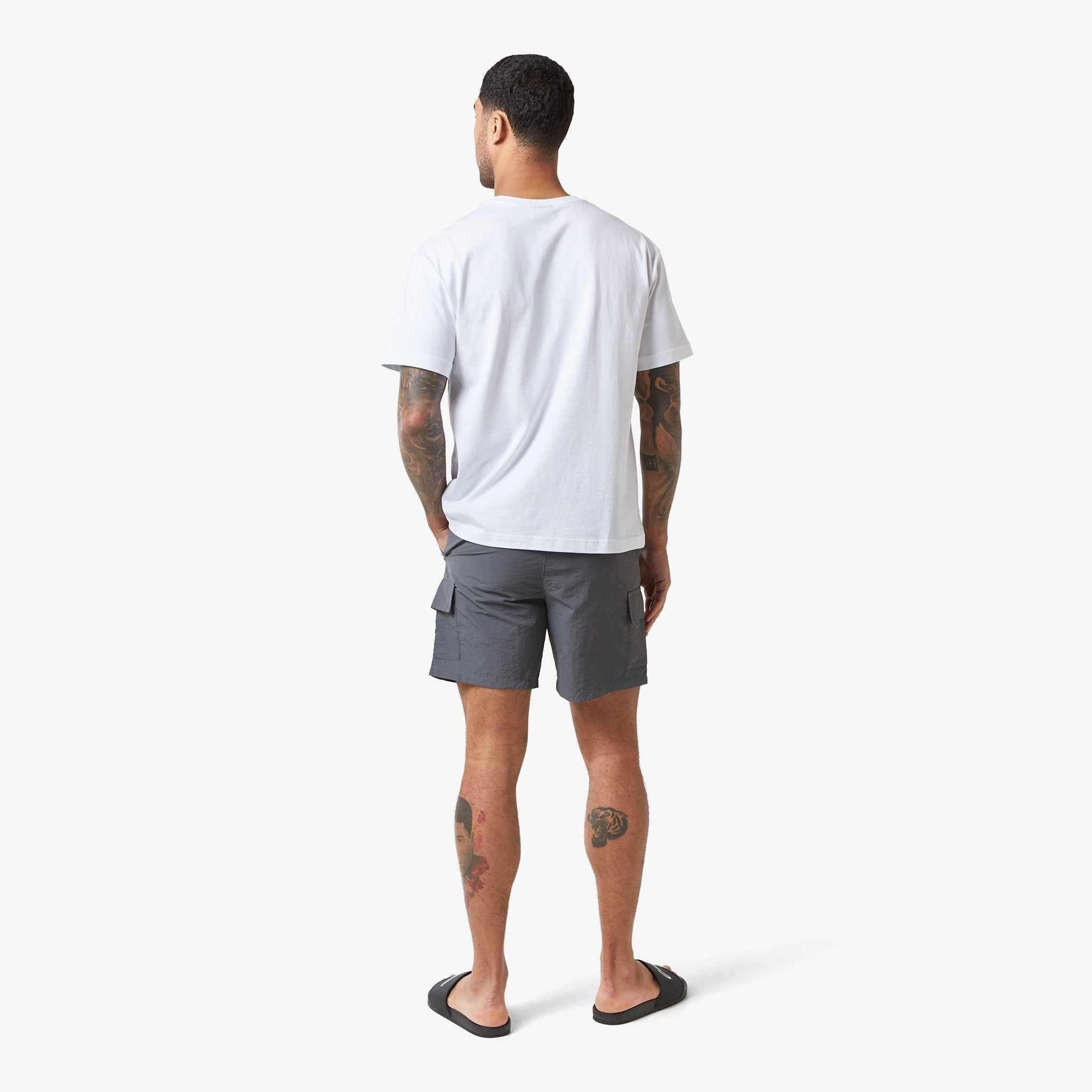 Cargo Pocket Swimshort | Grey