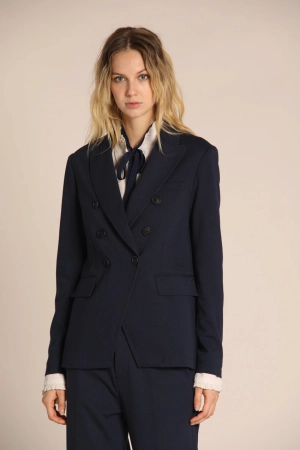 Caroline women's blazer in jersey technical