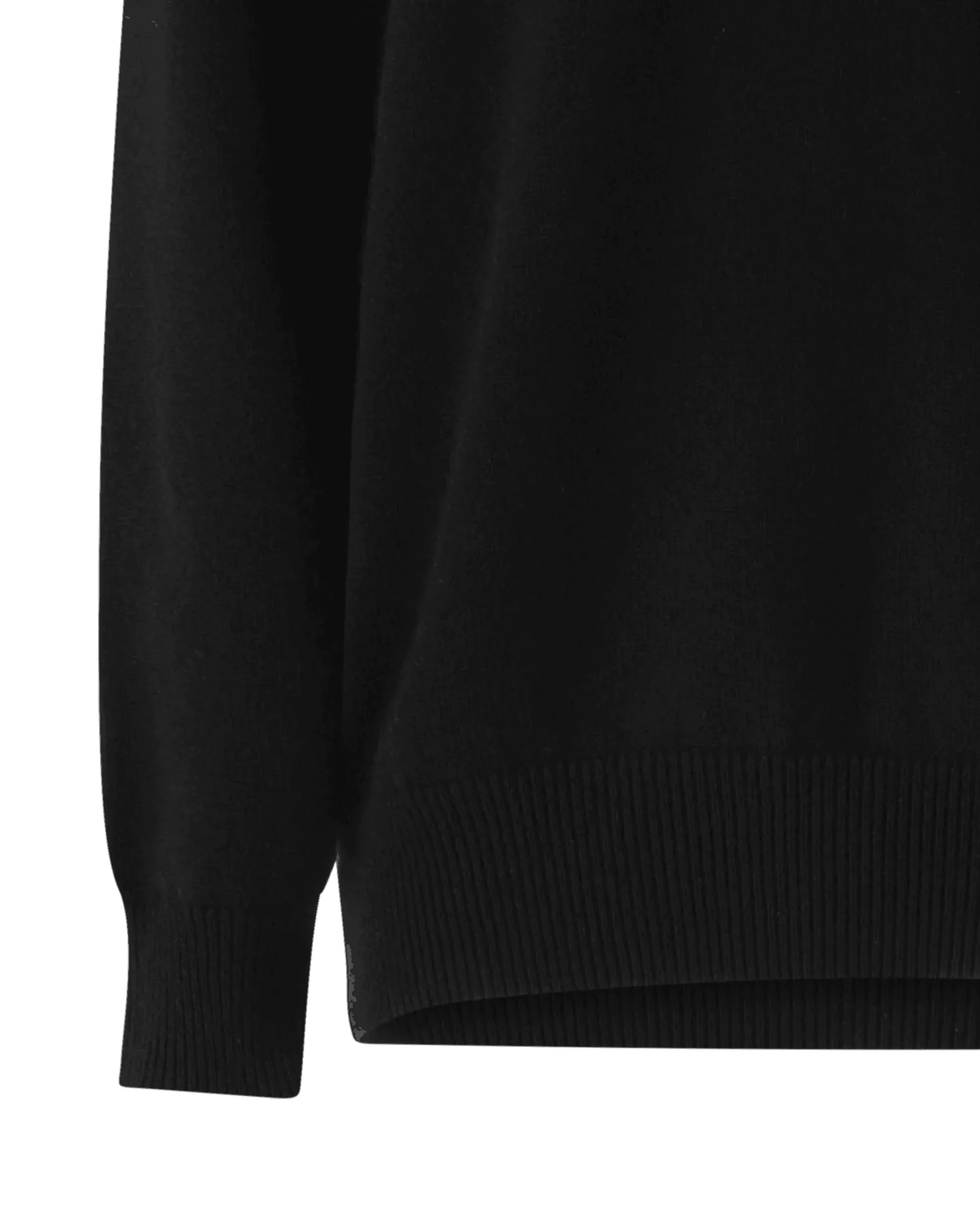 Cashmere Crewneck Sweater With Chain