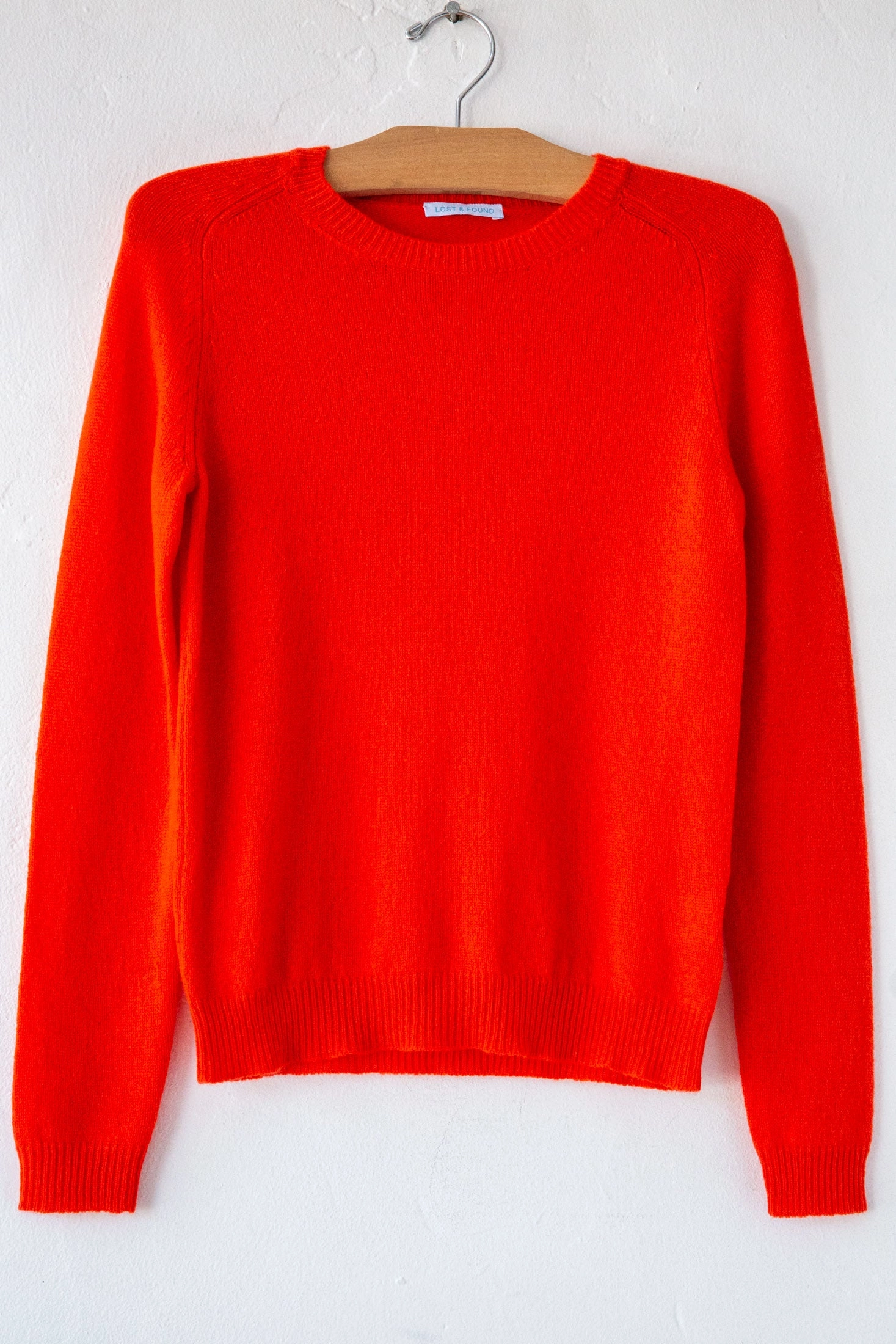 Cashmere Raglan Crew