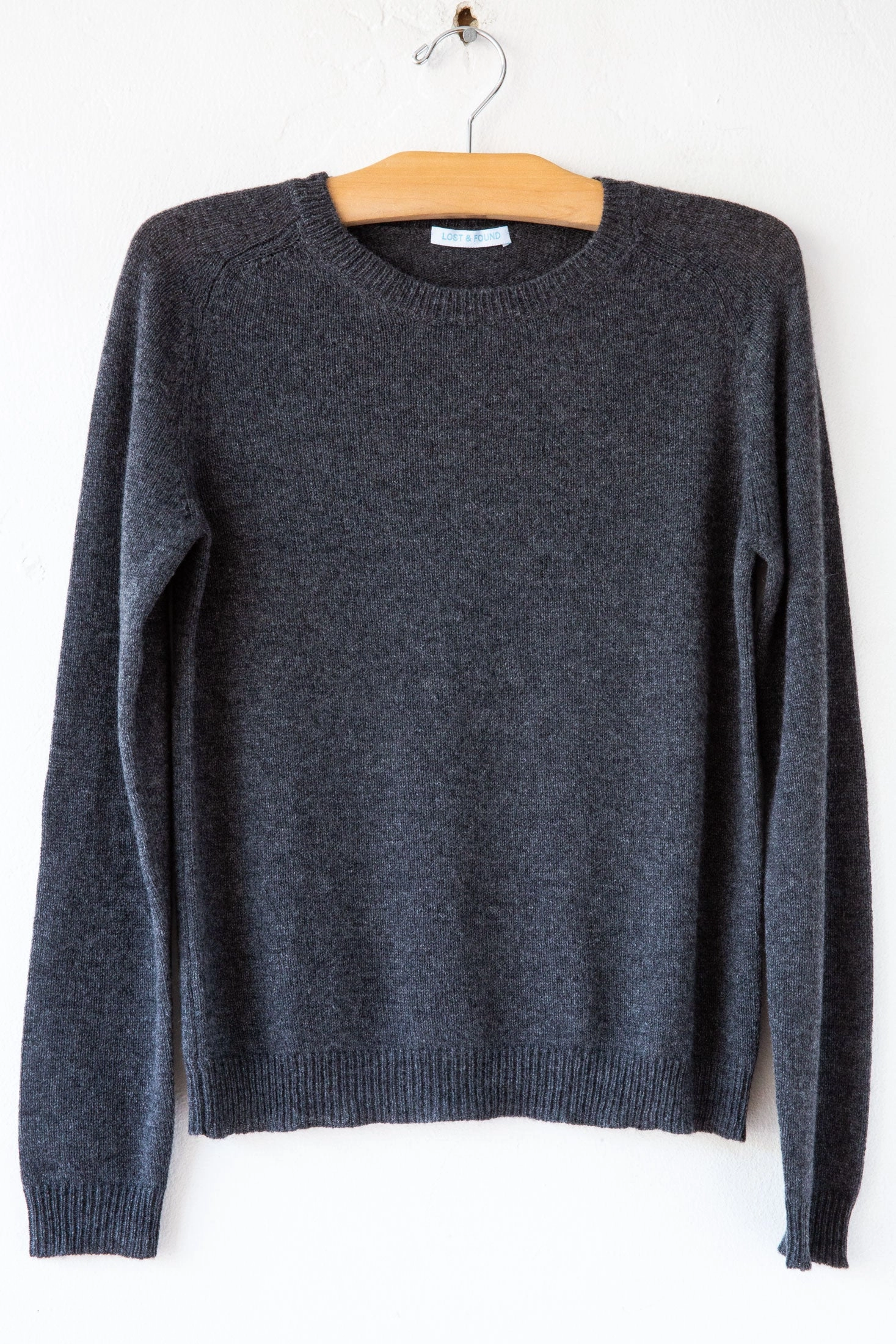 Cashmere Raglan Crew
