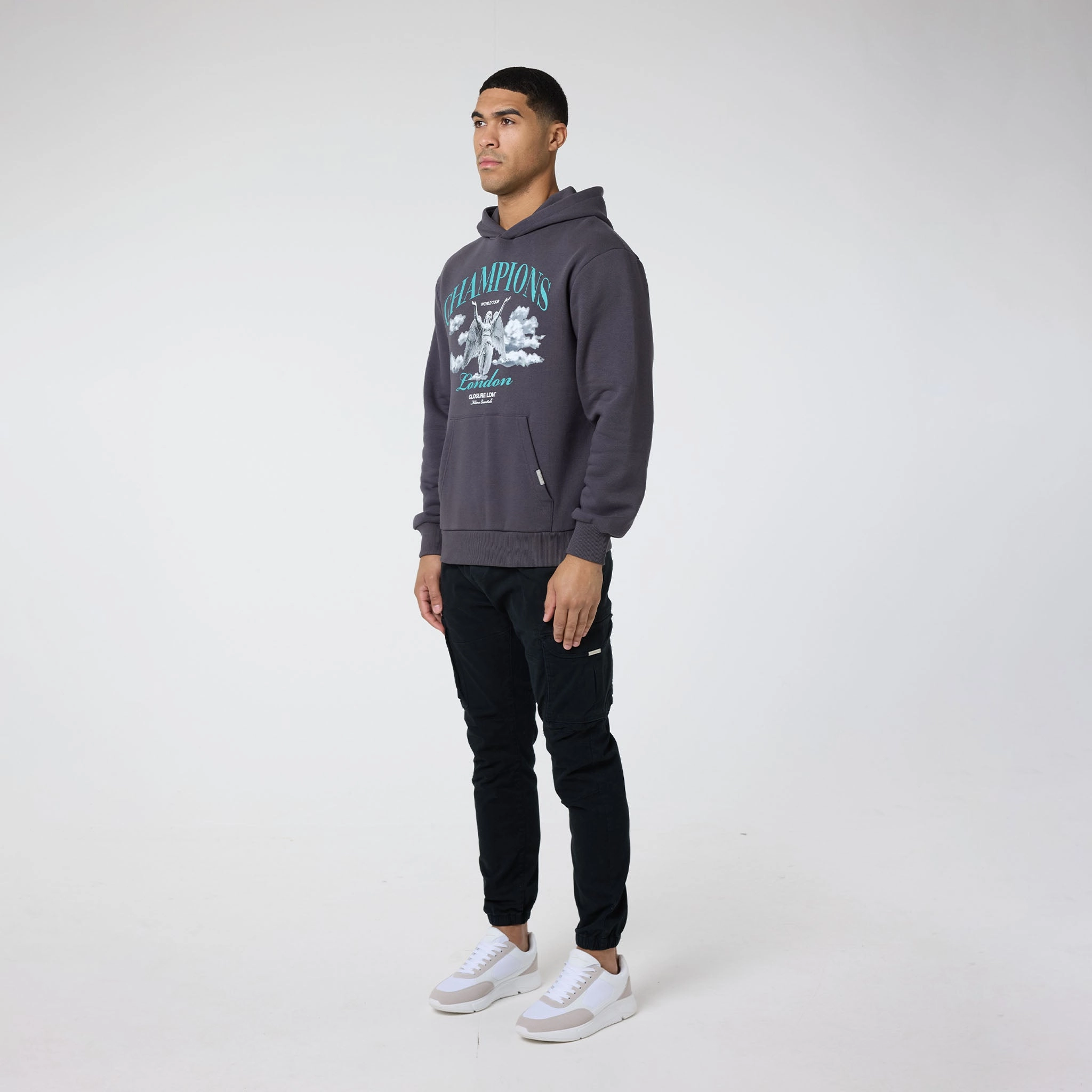 Champions Hoodie | Charcoal