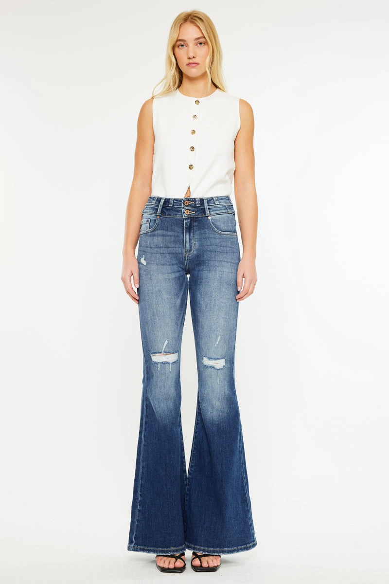 Chloe High Rise Super Flare Jeans