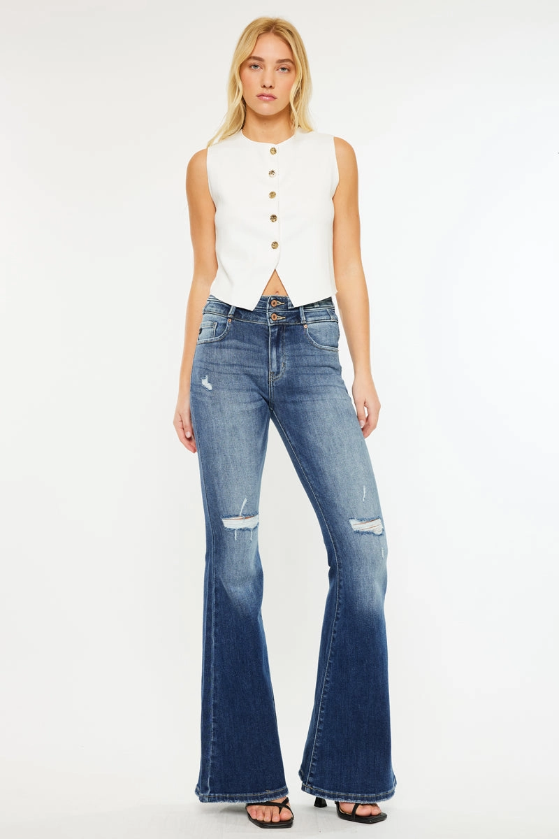 Chloe High Rise Super Flare Jeans