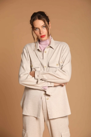 City Field women's jacket in jersey