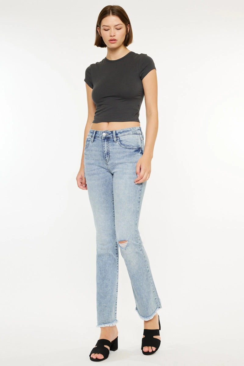 Claire Essentials High Rise Bootcut Jeans