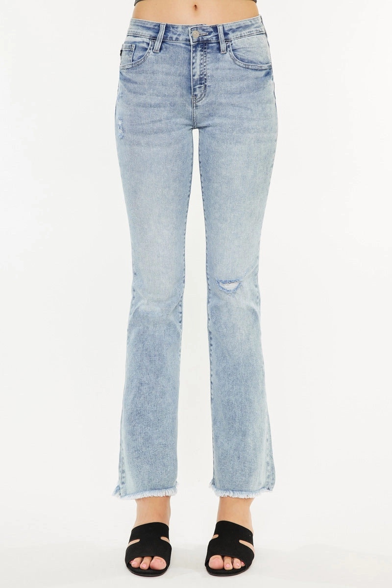 Claire Essentials High Rise Bootcut Jeans