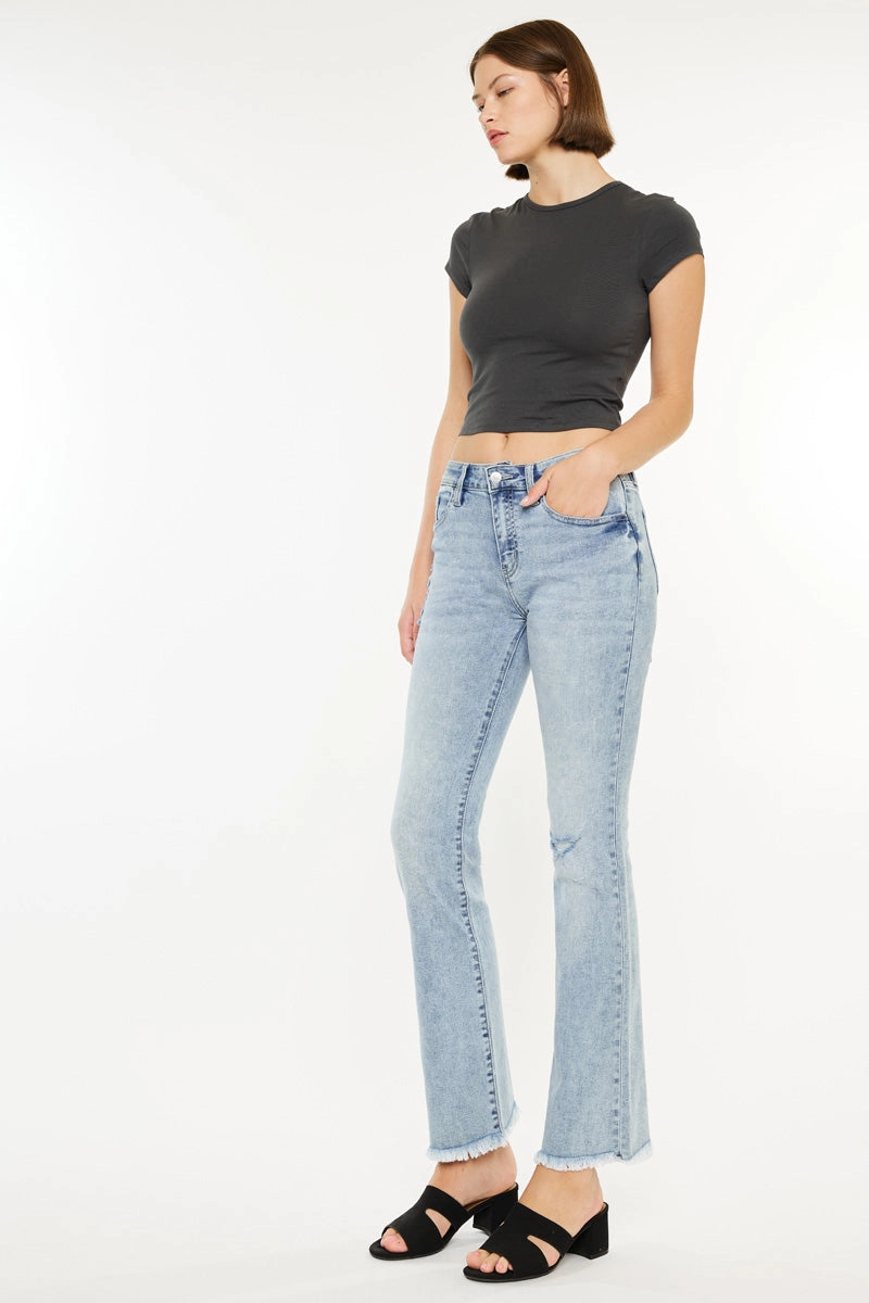 Claire Essentials High Rise Bootcut Jeans