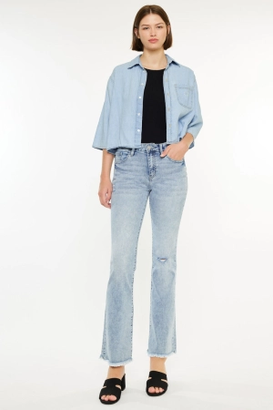 Claire Essentials High Rise Bootcut Jeans
