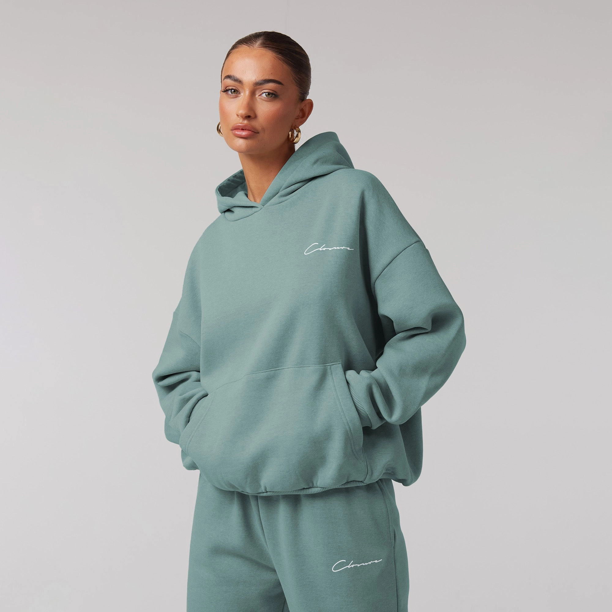 Core Signature Tracksuit | Dark Sage