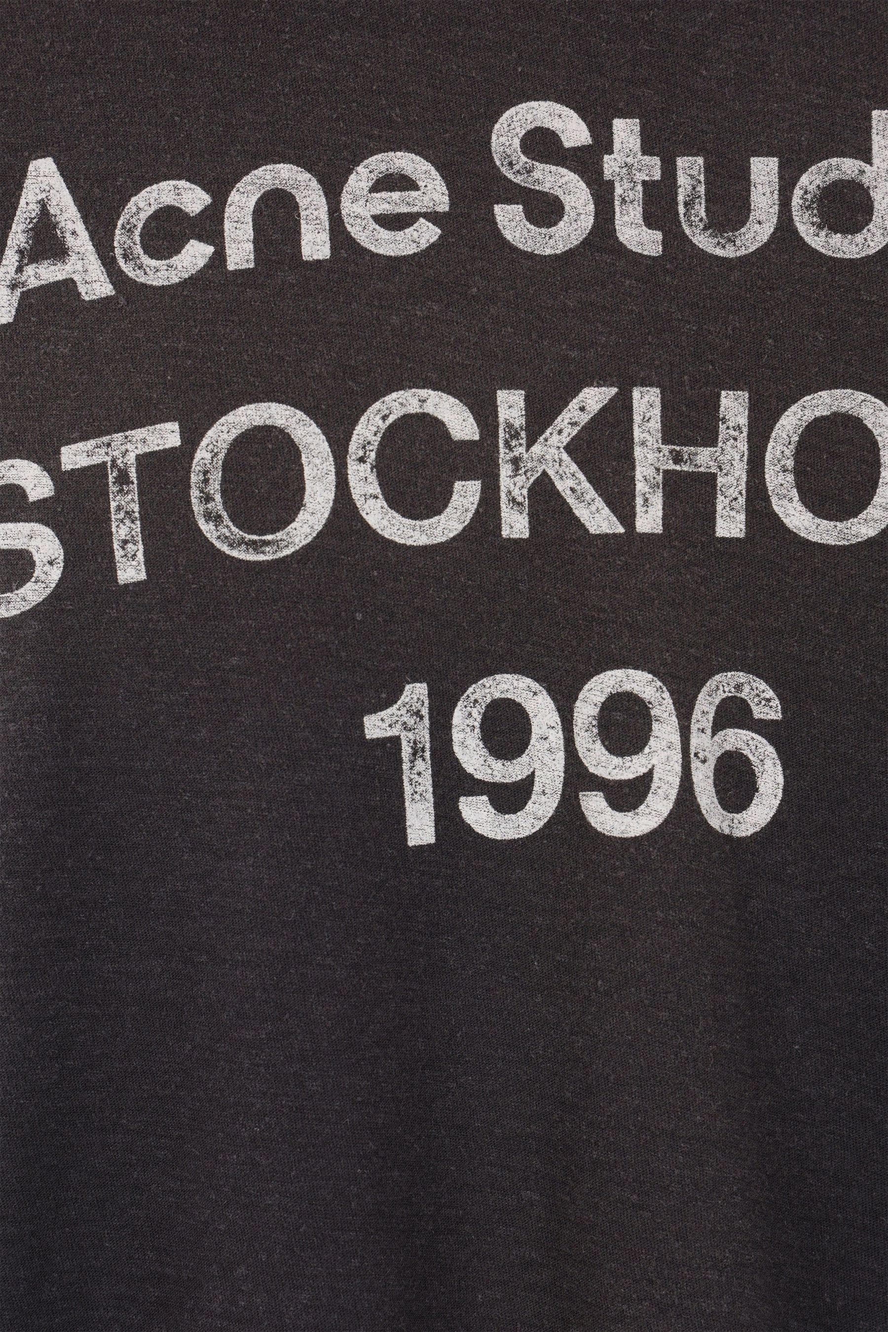 cotton t-shirt with Acne Studios 1996 print