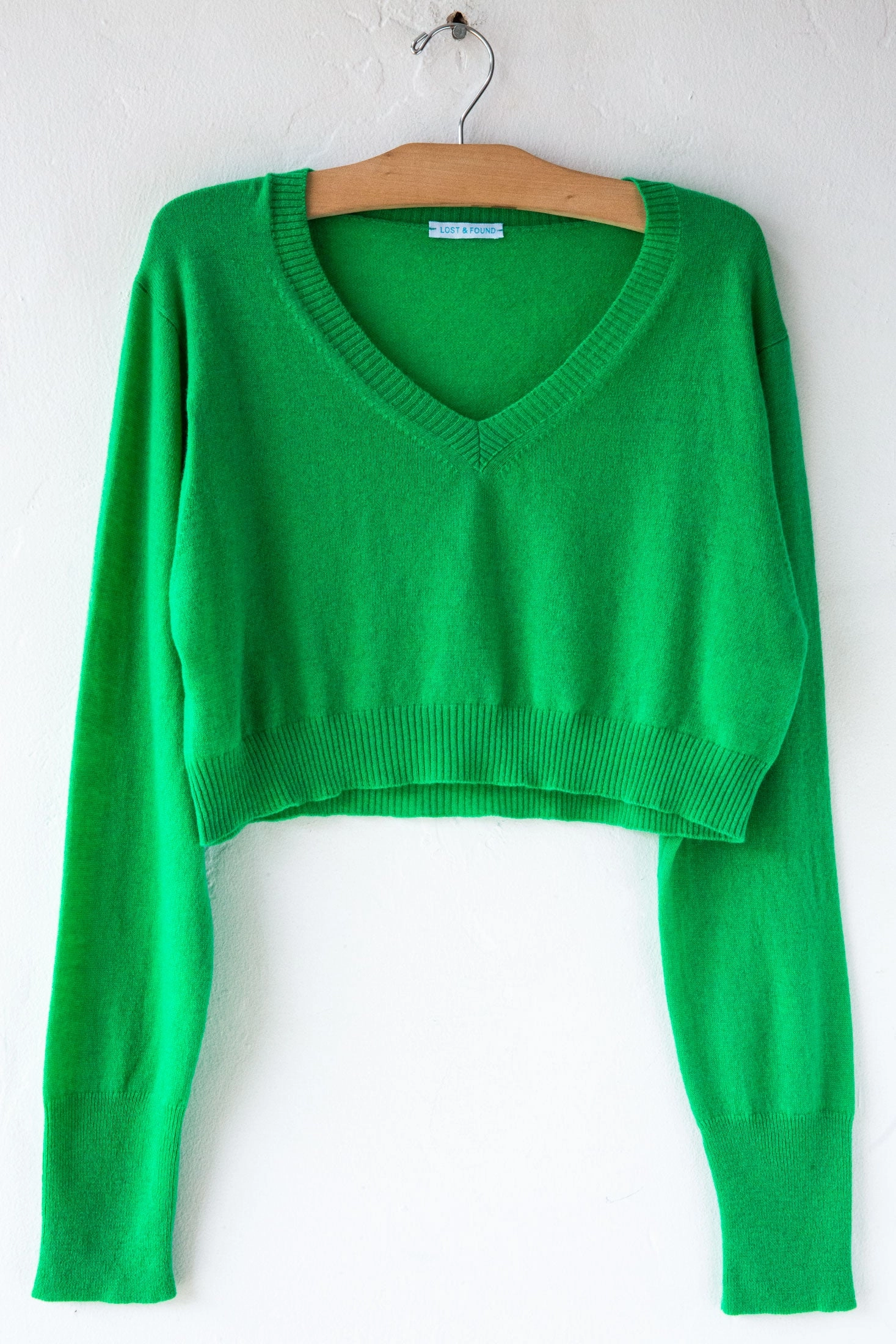 Crop Air V Neck