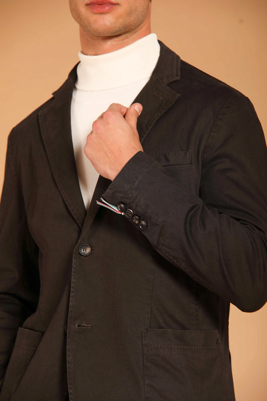 Da Vinci men's blazer in gabardine regular fit 