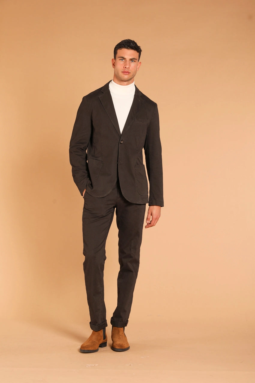 Da Vinci men's blazer in gabardine regular fit 
