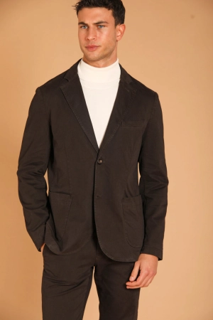 Da Vinci men's blazer in gabardine regular fit 