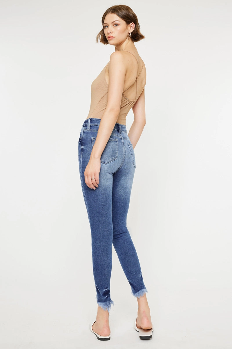Dana High Rise Ankle Skinny Jeans