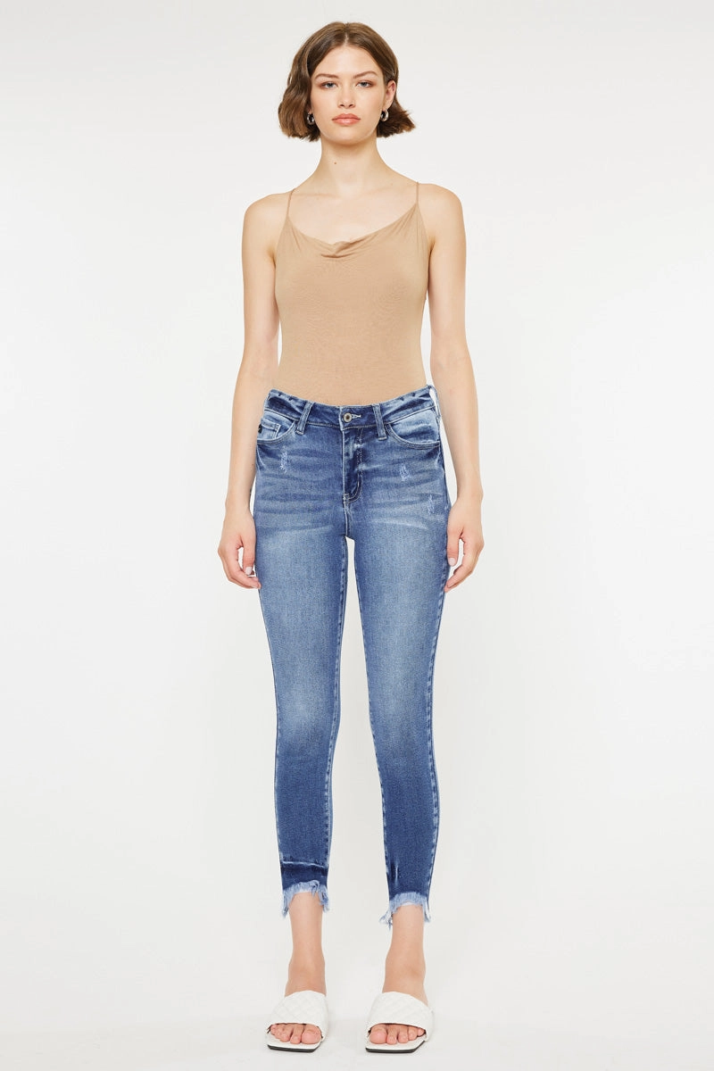 Dana High Rise Ankle Skinny Jeans