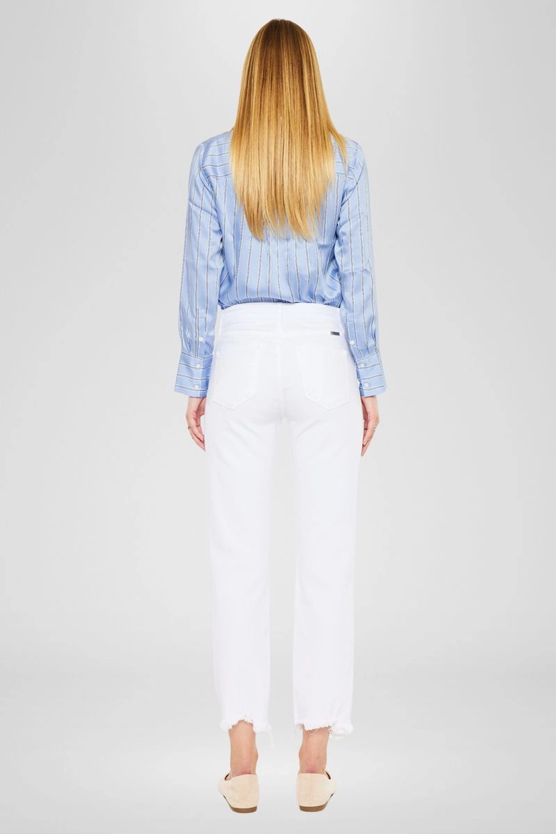 Daniela High Rise Straight Fit Leg Jeans