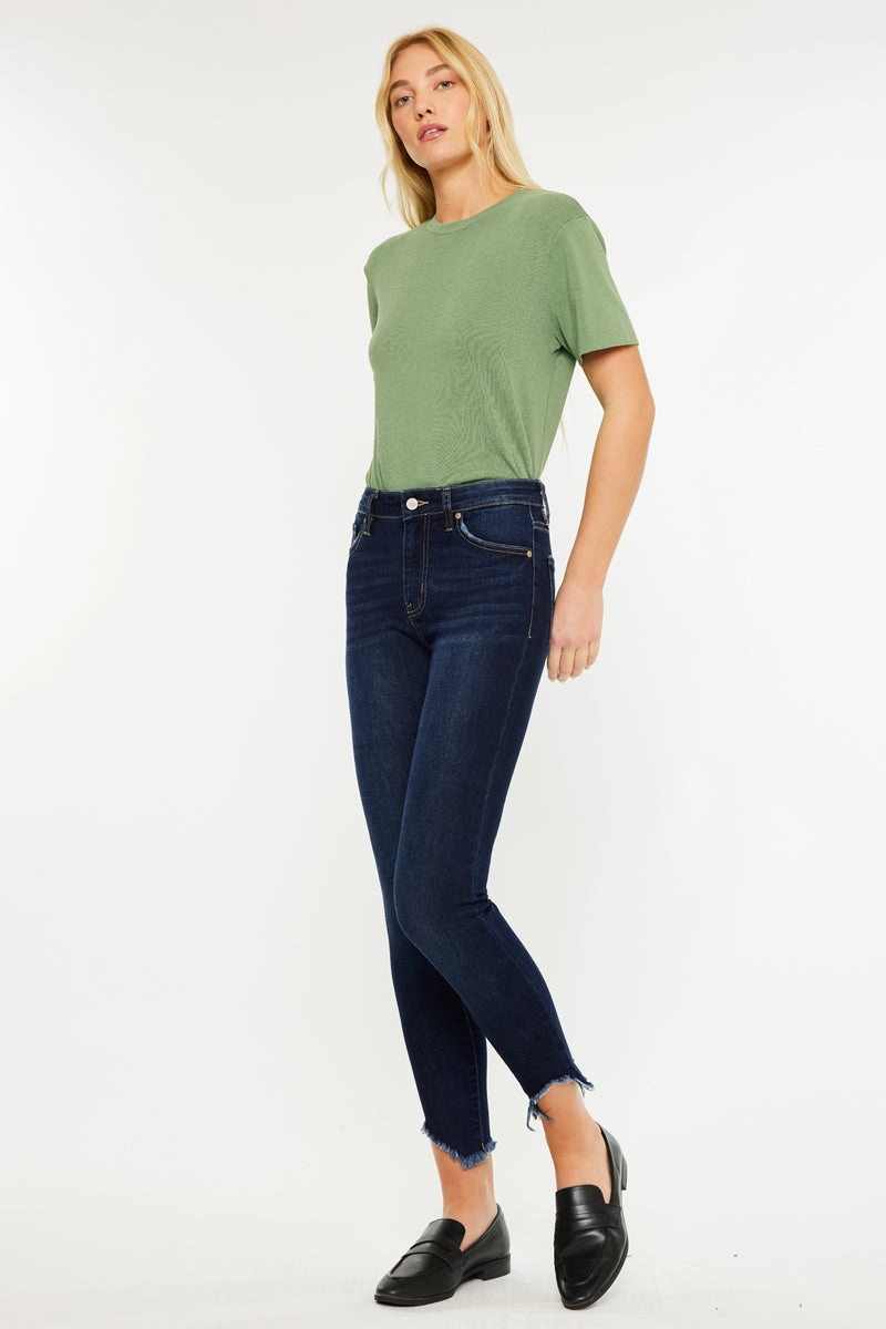 Dayna High Rise Ankle Skinny Jeans