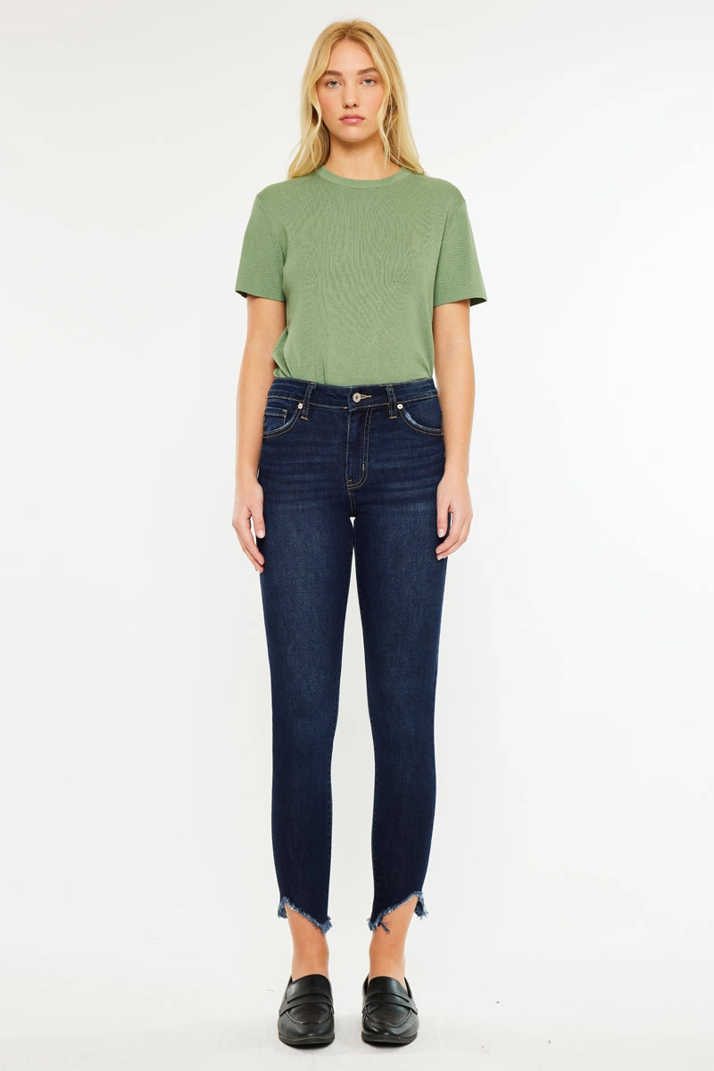 Dayna High Rise Ankle Skinny Jeans