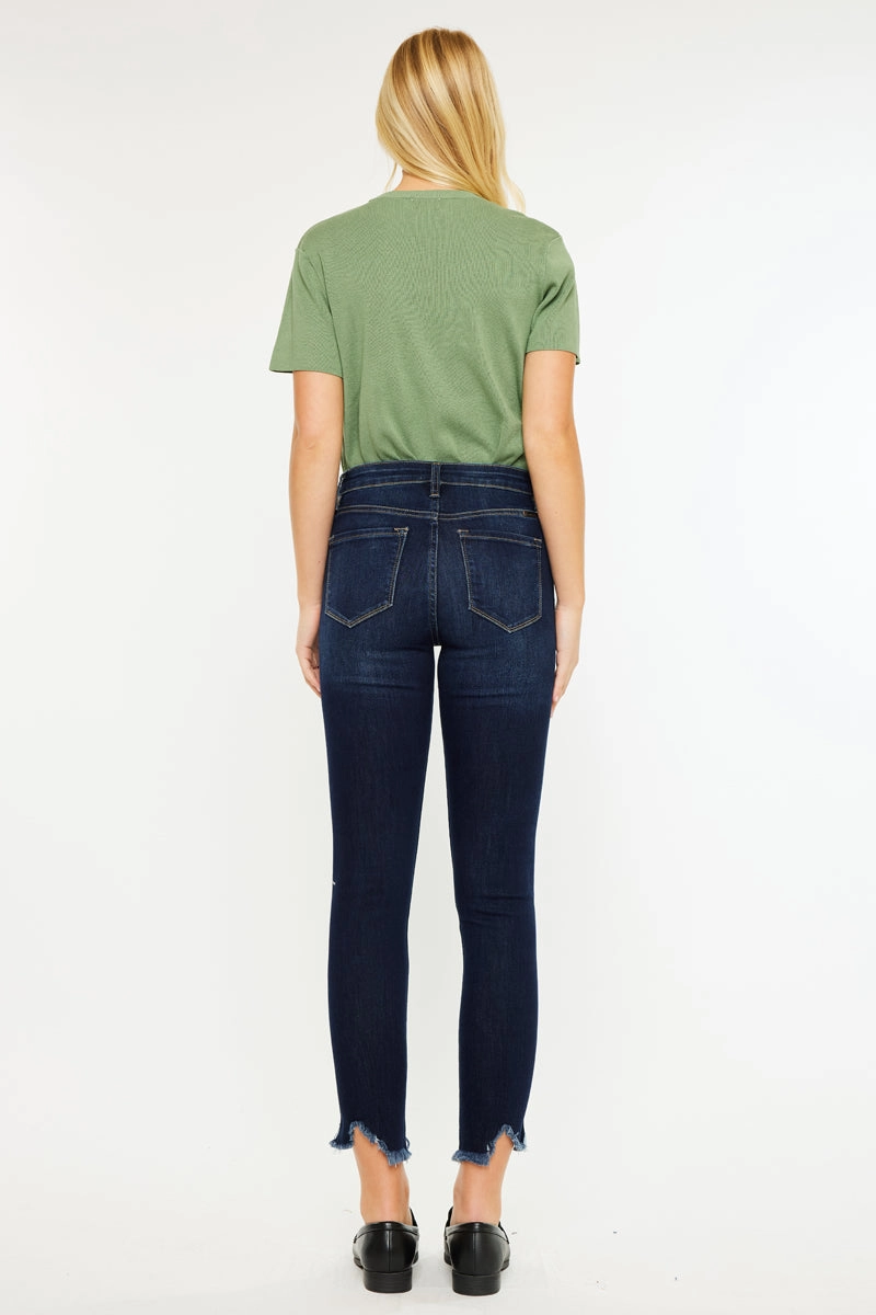 Dayna High Rise Ankle Skinny Jeans